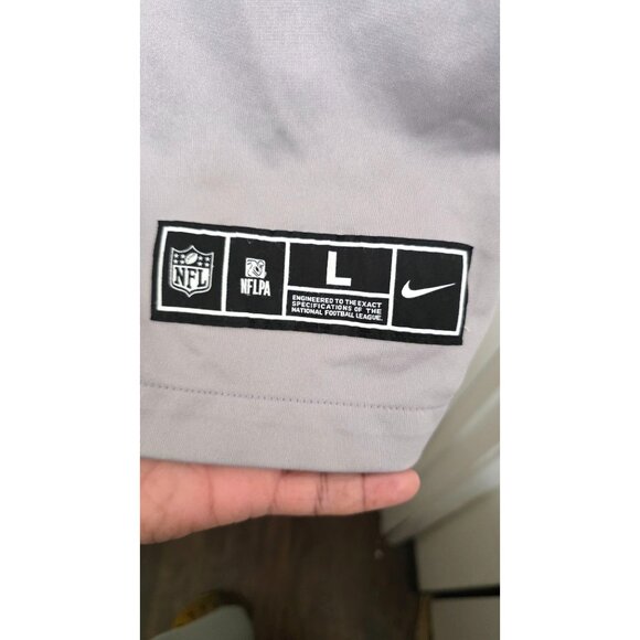 Nike NFL Men Los Angeles Rams Jalen Ramsey #5 On Field Jersey Gray Size L - Picture 4 of 7